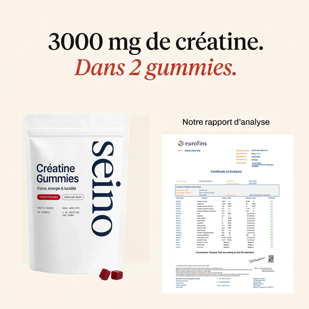 Gummies de Créatine - Seino
